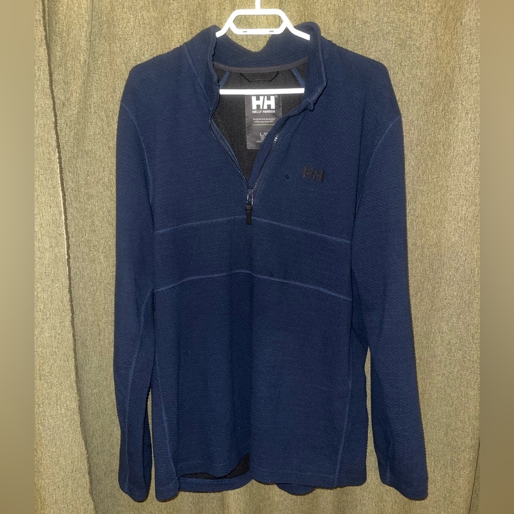 Helly Hansen Men's Deep Blue 1/4 Zip Sweater